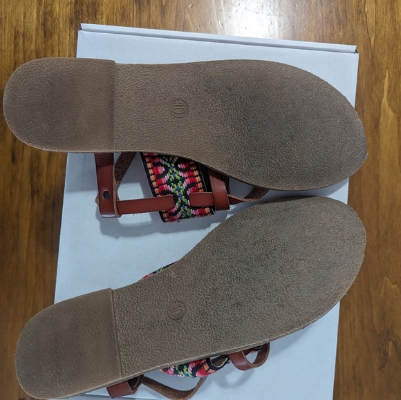 Faux Leather Sandals - Picture 5 of 5